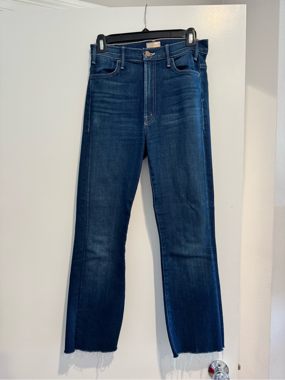 MOTHER Hustler Ankle Fray Jeans - Home Movies 27